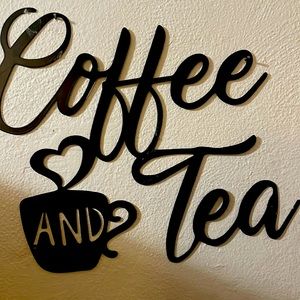 Coffee and tea poster